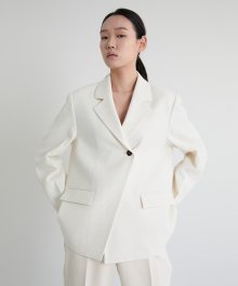 20S TWO BUTTON JACKET (IVORY)