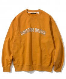 arch logo sweatshirts orange