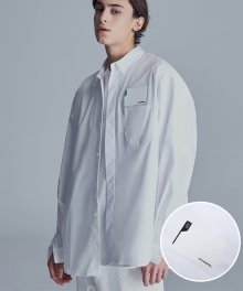 Card Wallet Oversized Shirts White