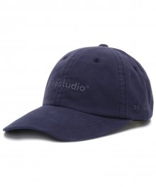 WASHED LOGO BALL CAP JS [BLUE]