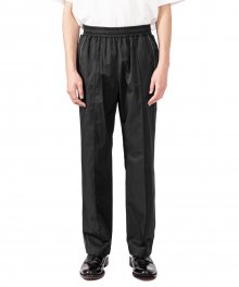 STITCH POINT PINTUCK PANTS black