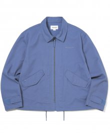 L-Logo Zip Jacket Blue