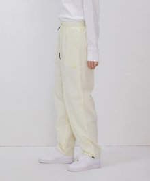 [UNISEX] R TRAINING LONG PANTS_CREAM