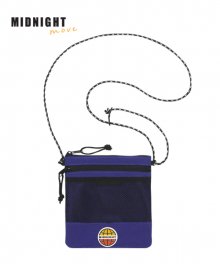 logo sacoche bag (purple)