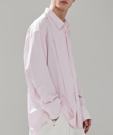 FLASH STRIPE SHIRTS PINK