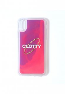 NEON SAND CIRCLE LOGO CASE PINK(CY2ASFAB91A)