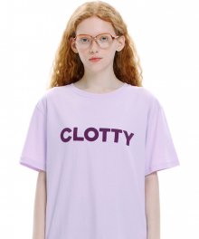 BIG LOGO T-SHIRT PURPLE(CY2AMFT500A)