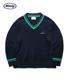 [Mmlg] PARK KNIT (NAVY)