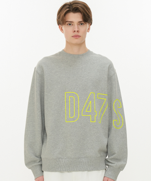 D47S302 BIG-LINE CREWNECK