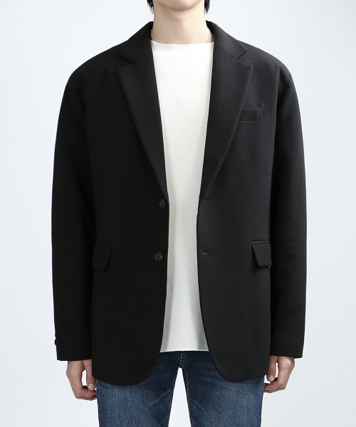 베리베인(veryvain) PUBLIC X STANDARD BLAZER (BLACK)