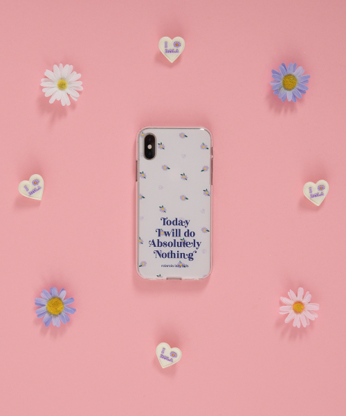 로라로라() (PC-20112) FLOWER PATTERN JELLY PHONE CASE MULTI 상품 이미지