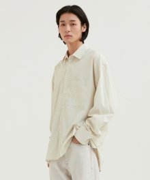 RELAX SHIRTS MEN [BEIGE]