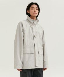 SHELL PARKA MEN [LIGHT GRAY]