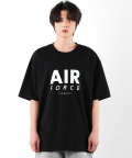 SLOWACIDX대한민국공군 AIR 반팔티셔츠 (블랙)