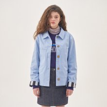 [SS20 SV X Sesame Street] Casual Jacket(Sky Blue)