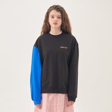 [SS20 SV X Sesame Street] Sleeve Point Sweatshirts(Black)