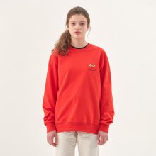 [SS20 SV X Sesame Street] Point Sweatshirts(Red)