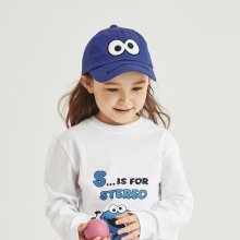 [SS20 SV X Sesame Street] Cookie Face Cap for Kids(Royal Blue)