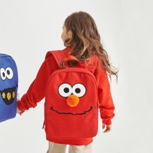 [SS20 SV X Sesame Street] Face Backpack for Kids(Red)