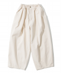 balloon crop chino pants natural