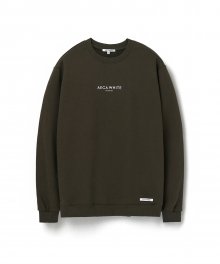 LOGO SWEATSHIRT-OLIVE