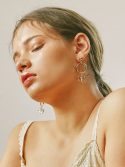 위트홀리데이(WIT-HOLIDAY) crystal hoop earring