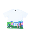 아조바이아조(AJOBYAJO) 3D World T-Shirt [White]