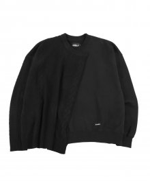 Oversized Sweater and Sweatshirt [Black]