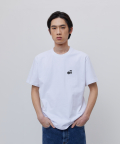 NOTE HALF SLEEVE TEE-WHITE