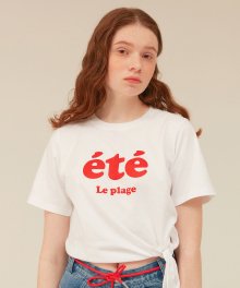 ETE KNOT T-SHIRTS_white