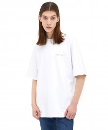 Oversize Outfit Logo Tee - Off White