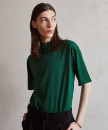 Mock Neck T-shirts (Green)