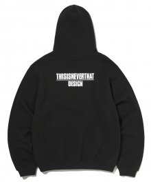 DESIGN Hooded Sweatshirt Black