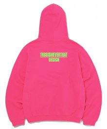 DESIGN Hooded Sweatshirt Pink