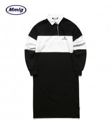 [Mmlg] RUGBY ONE-PIECE (BLACK)