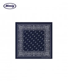 [Mmlg] SPREAD BANDANA (NAVY)