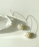 위트홀리데이(WIT-HOLIDAY) Pearl ball rong earring [silver925]