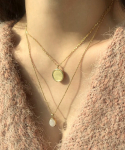 위트홀리데이(WIT-HOLIDAY) Basic medal necklace - GOLD[silver925]