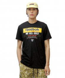 클래식 GP 골드 티셔츠 - 블랙 / FM3963