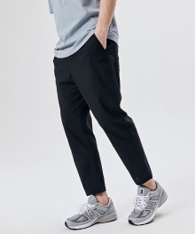 CROP BANDING PANTS (BLACK) [GPT922I13BK]