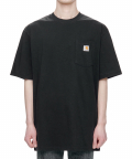 [K87BK] 워크웨어 포켓 티셔츠 - 블랙