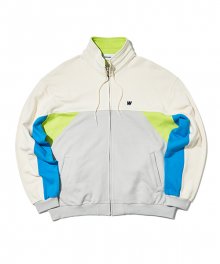 CUTTED TRACK JACKET (NEON)