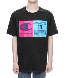 [T1919GBK] 헤리티지 티셔츠 - 블랙