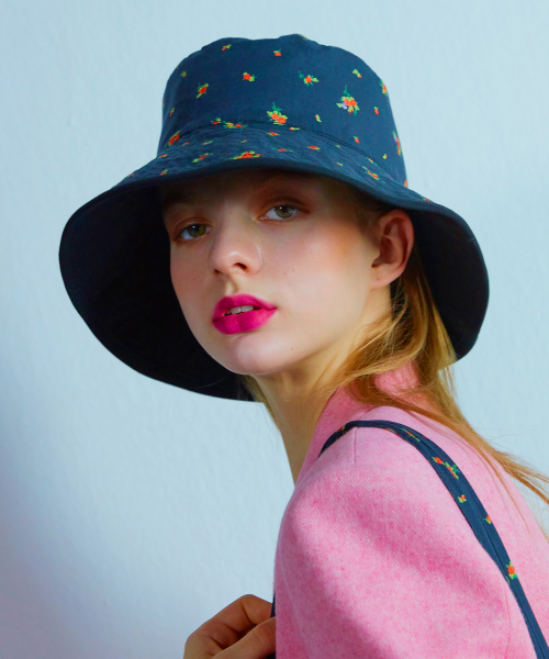 【MUDIDI】Reversible flower bucket hat 005 MUDIDI】Reversible flower bucket hat 005 all-over-print