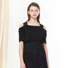 Off Shoulder Soft T-Shirts_ W01TS0303