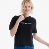 [여성] 코튼 로고 반소매 티셔츠 T32A1TTO028WT1 BBU