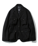 유니폼브릿지(UNIFORM BRIDGE) 20ss MxU 4pocket blazer black