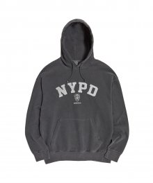 NYPD 유니폼 후드티 블랙 차콜