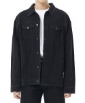 86로드(86ROAD) 2725 washing denim jacket black