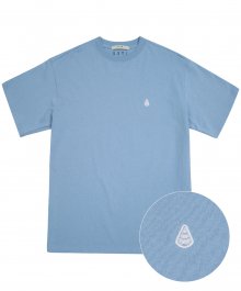 UNI HORN EMBROIDERED T-SHIRTS S/S_PASTEL BLUE